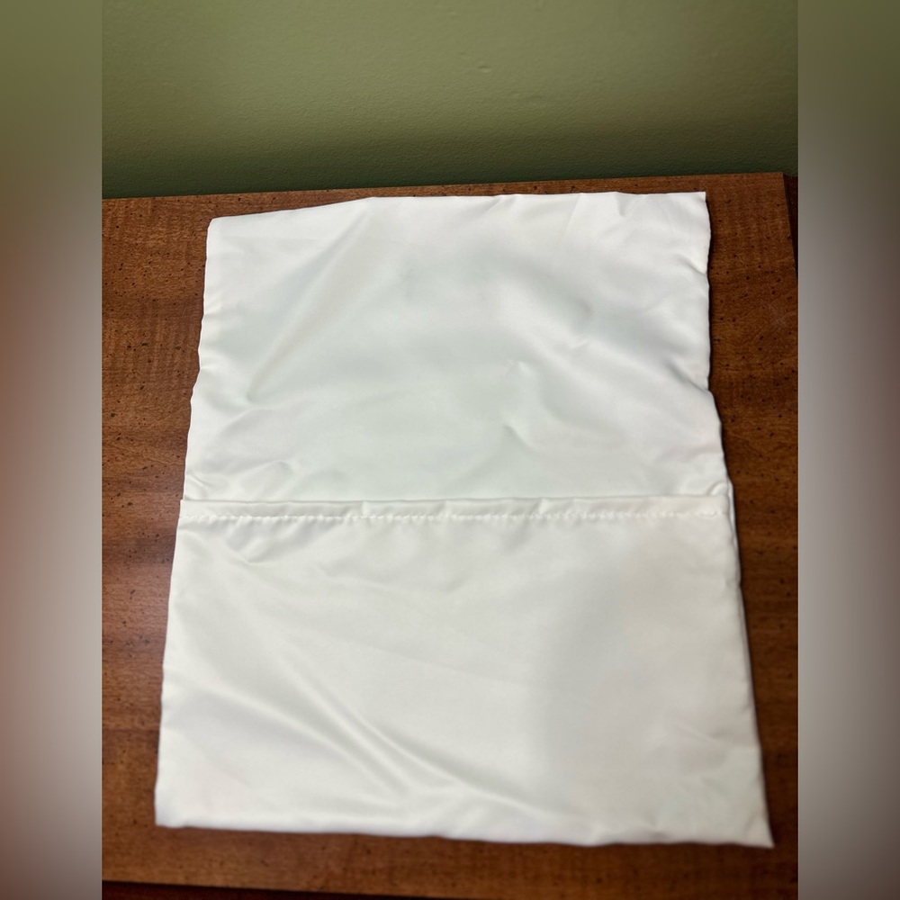 Gucci dust cover long wallet white silky cover black & white wallet box storage - Picture 4 of 9